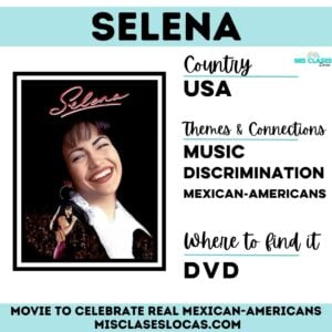 Selena in Spanish class shared by Mis Clases Locas