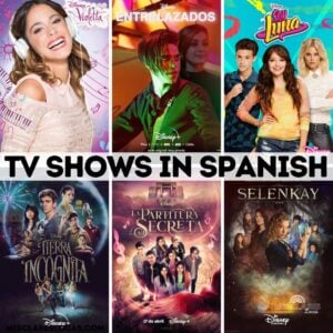 Spanish TV Series on Disney+ for Spanish Class & Learners from Mis Clases Locas