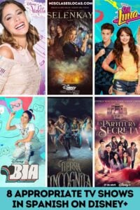 Spanish TV Series on Disney+ for Spanish Class & Learners from Mis Clases Locas