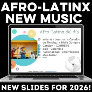 Afro Latino Music in Spanish Class from Mis Clases Locas