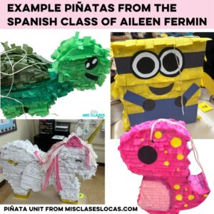 Piñata Unit for Spanish Class from Mis Clases Locas