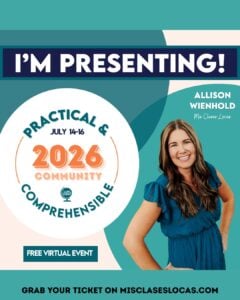 Practical & Comprehensible Conference for World Language Teachers shared by Mis Clases Locas