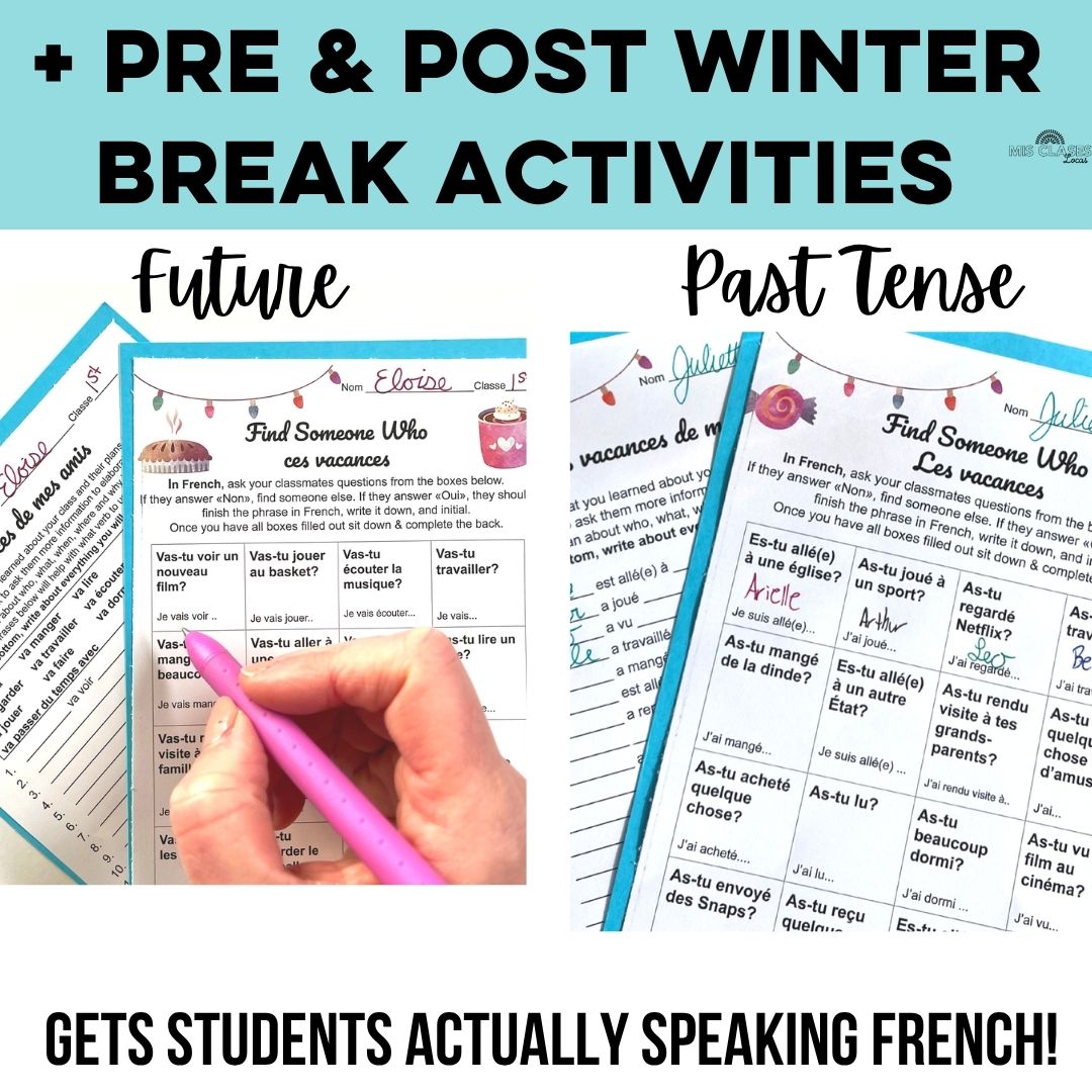 French Class Resource Bundle from Mis Clases Locas