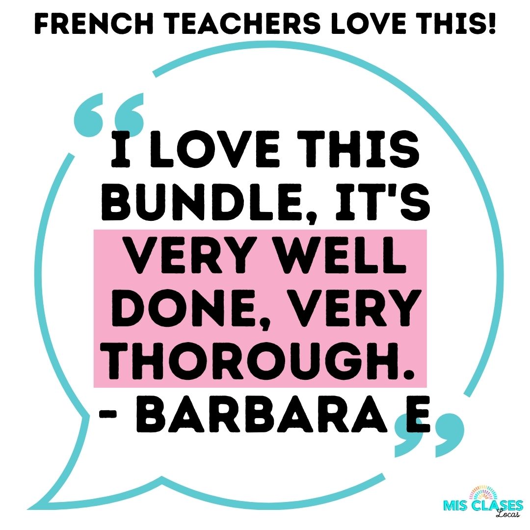 French Mega Bundle Review from Mis Clases Locas