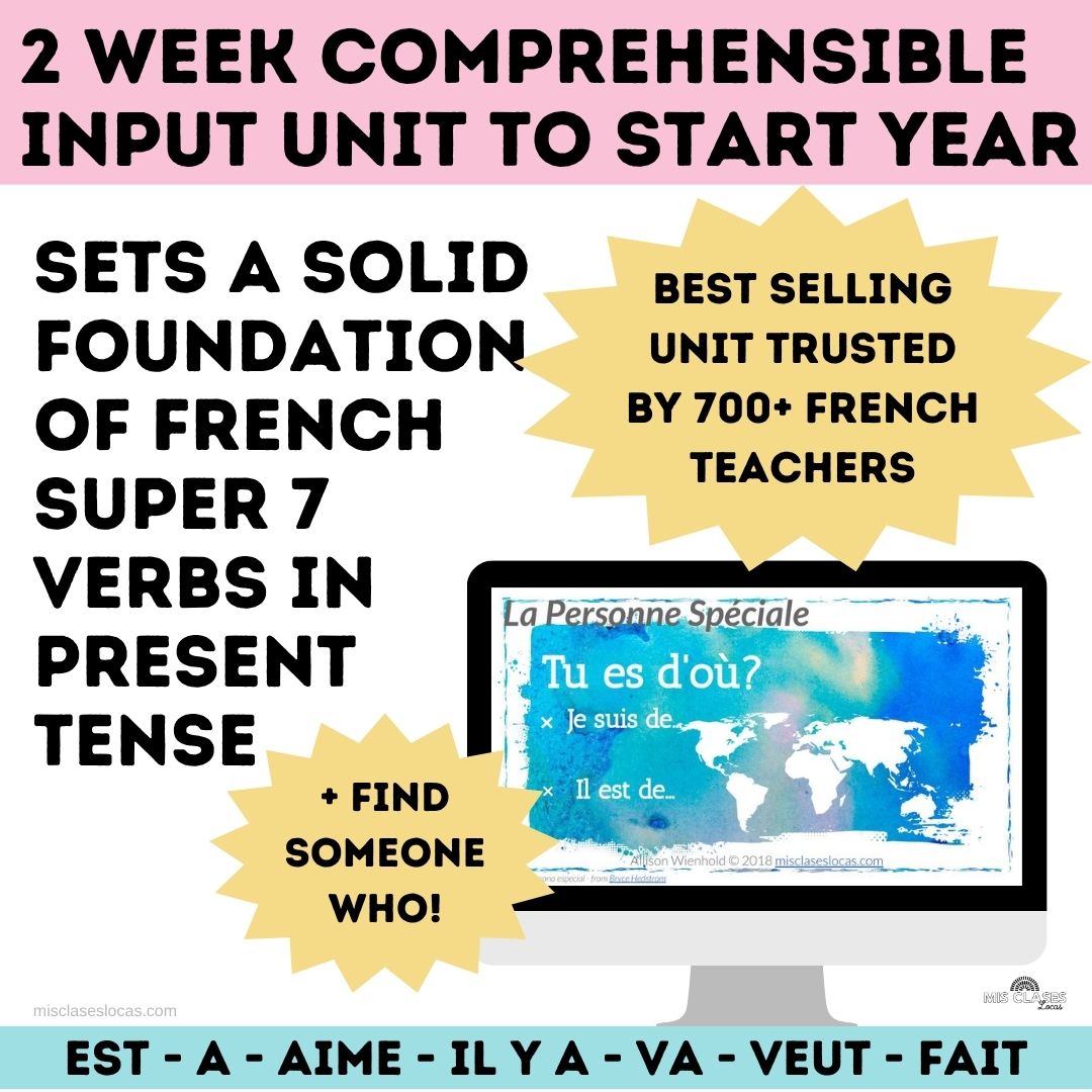 French Class Resource Bundle from Mis Clases Locas