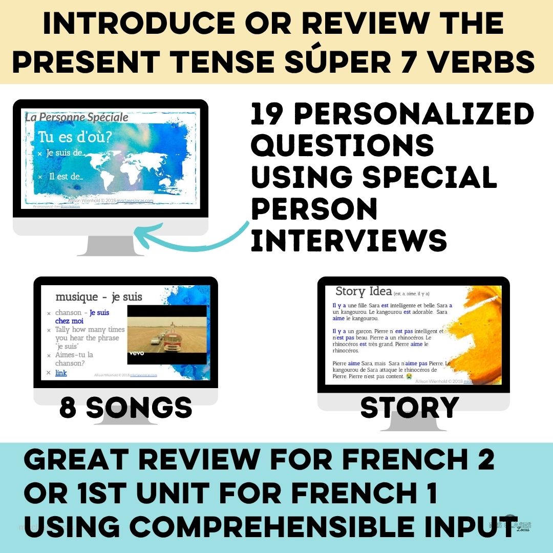French Class Resource Bundle from Mis Clases Locas