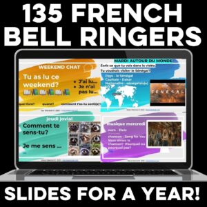 French Class Bell Ringers Routines shared by Mis Clases Locas
