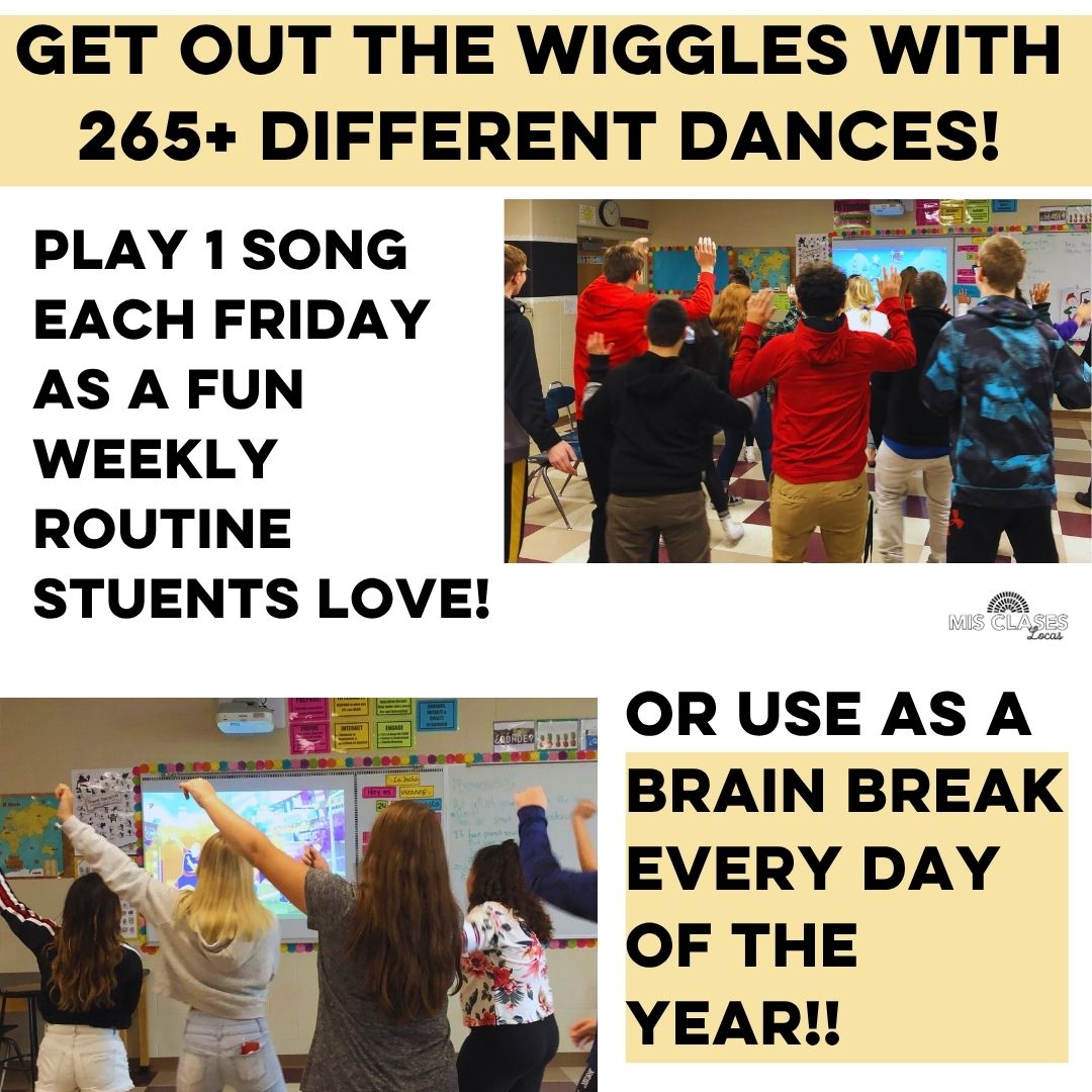 Baile viernes Bundle from Mis Clases Locas