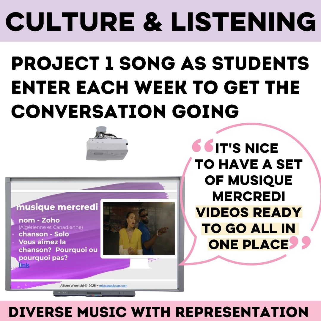 French Class Music Bell Ringer from Mis Clases Locas